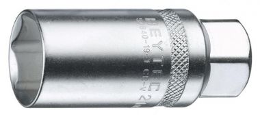 Головка торцевая свечная 3/8", 16 мм (5/8" AF) x 65 мм HEYTEC HE-50840190383 ― HEYCO
