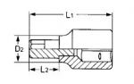 Отверточная насадка 1/2" для винтов с внутренним шестигранником, 19 x 138 мм HEYCO HE-50850311983