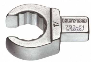 Вставной накидной гаечный ключ, открытый, № 792-51, 10 мм HE-00792511080