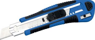 Нож строительный с выдвижным лезвием 18 мм,  длина 170 мм, + 5 сменных лезвий HEYTEC HE-50816690000 ― HEYCO